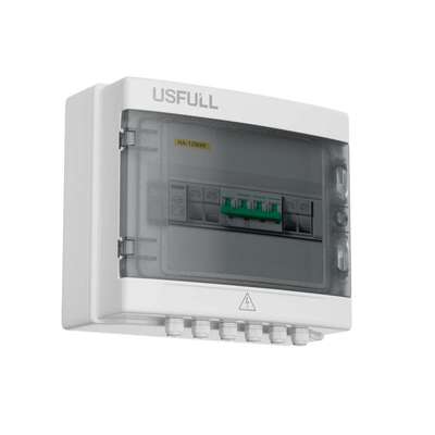 光伏汇流箱太阳能直流防雷监控1000V一进一出组件PV combiner box