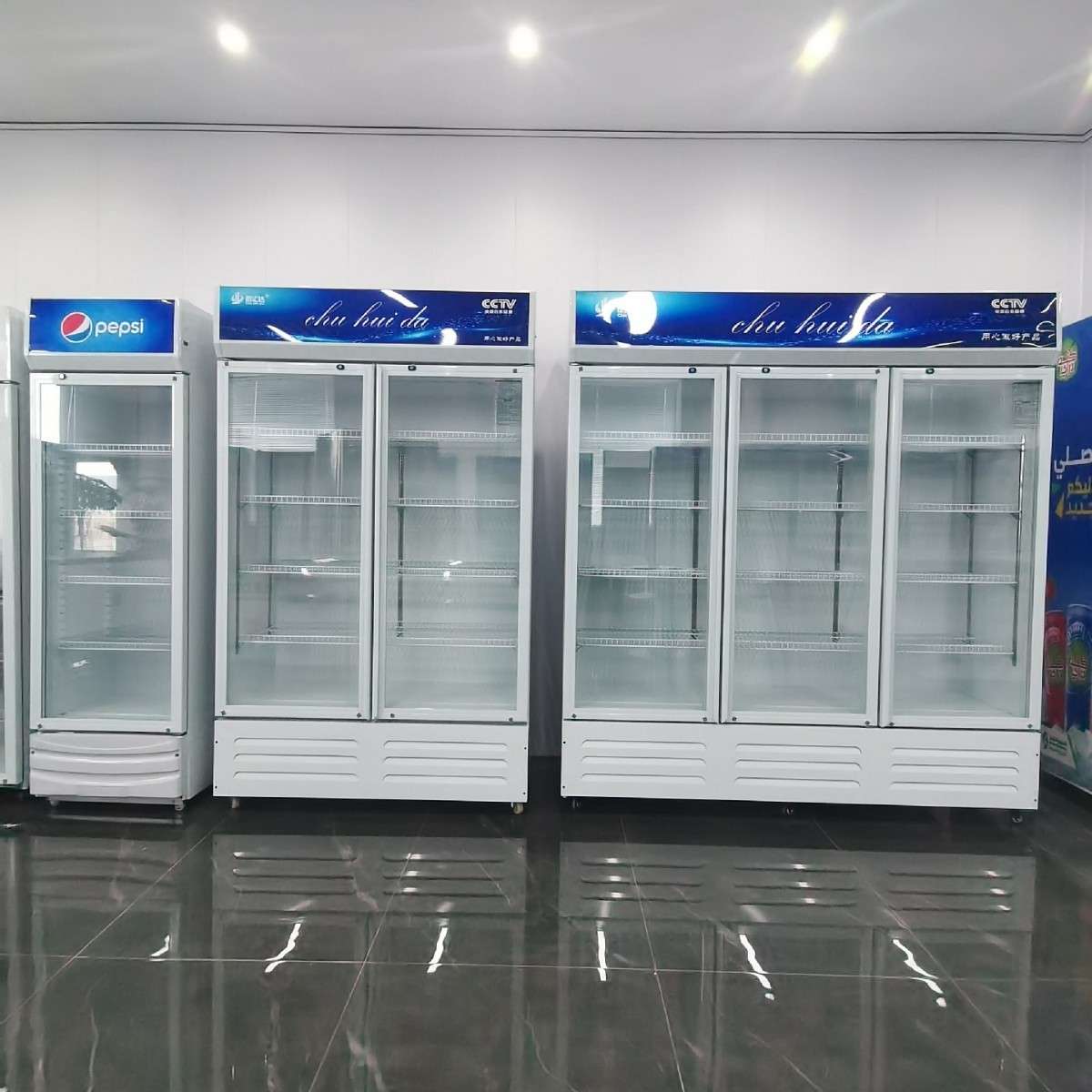 饮料啤酒展示柜商用冷藏保鲜柜蔬菜水果立式冰柜便利店单双门冰箱