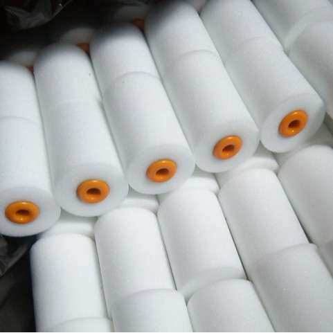 油漆刷2寸小细筒滚刷小号海绵滚 油漆乳胶漆艺术漆刷墙边角刷