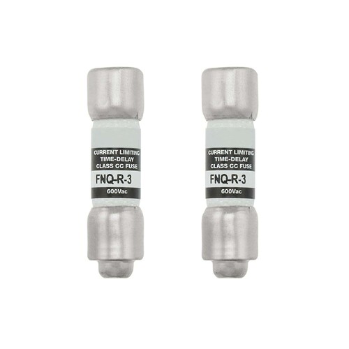 PMMCON 2 pcs FNQ-R-3 FNQR3 (3 Amp) 3A 600Vac Fuse