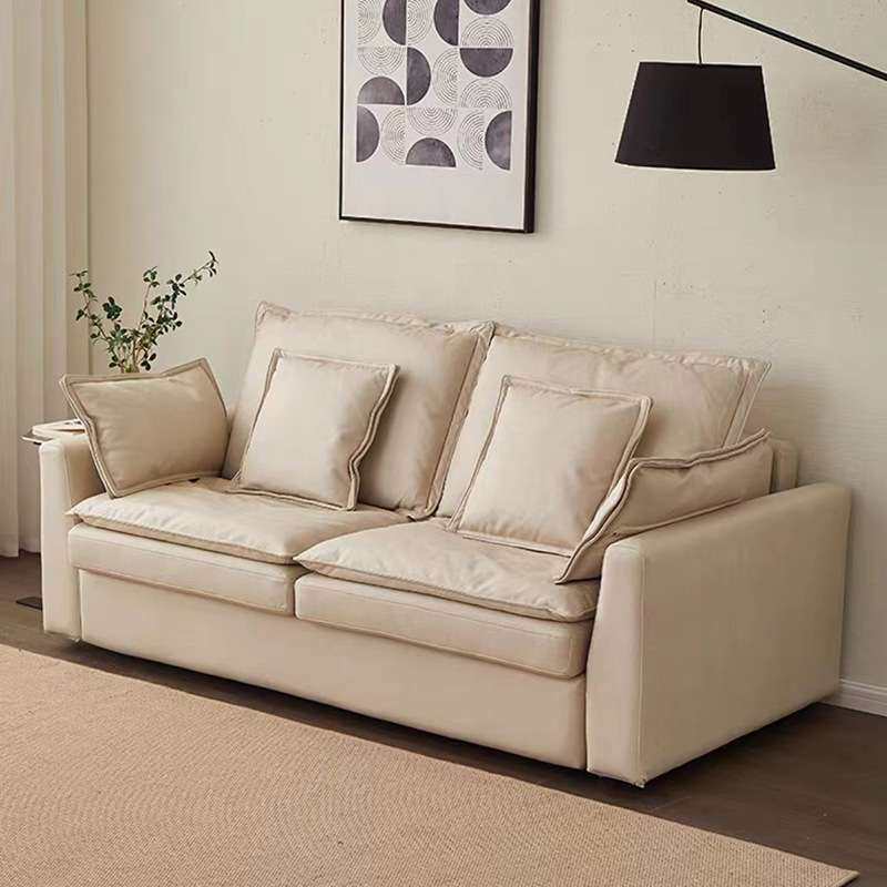 北欧高端沙发床带床垫两用多功能小户型折叠科技布书房轻奢客厅