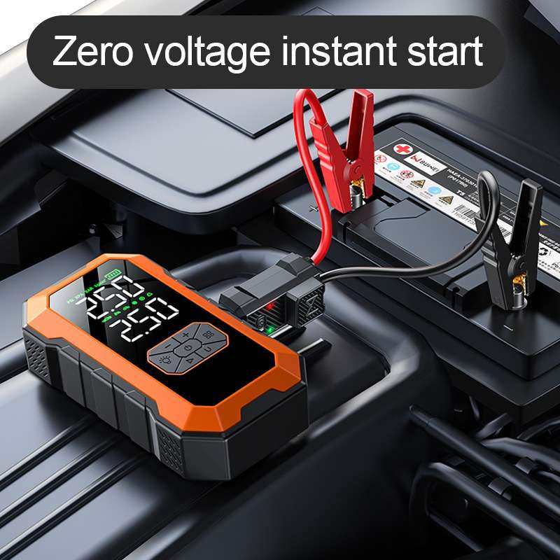 跨境汽车应急启动电源充气泵一体搭电宝多功能便携电瓶打火启动器,3C数码配件,USB灯,淘宝优惠券,粉丝福利购,淘宝优惠卷