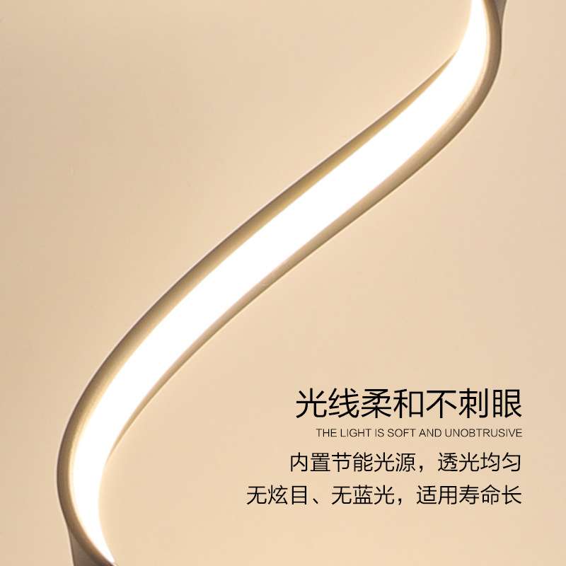 落地灯客厅沙发灯北欧轻奢艺术极简设计墙角灯具简约卧室床头台灯