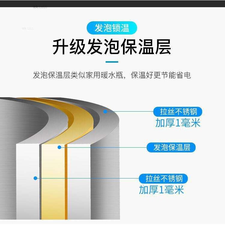 商用蒸汽盘管开水桶超大容量工业盘管烧水炉汽开水器单层双层保温