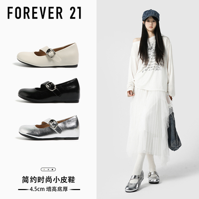 F21超火漂亮黑色单鞋2026新款
