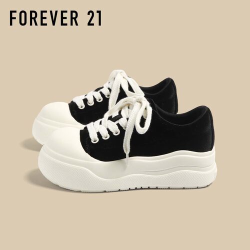 FOREVER21休闲厚底小个子板鞋