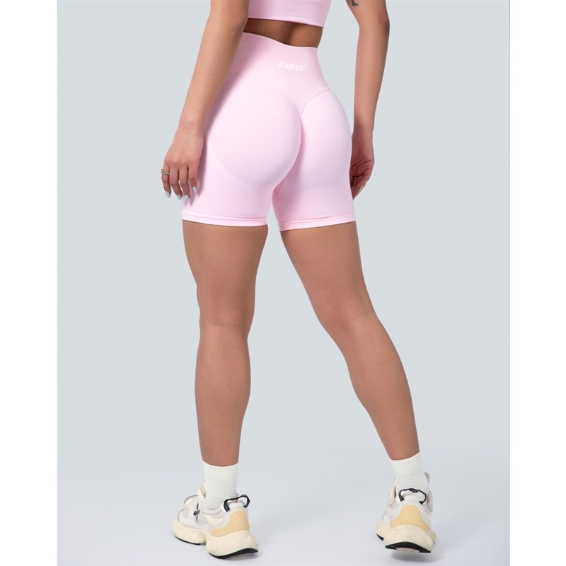 Zioccie/绮旖2025【美臀y2.0】欧若风无缝高腰健身短裤蜜桃臀三分