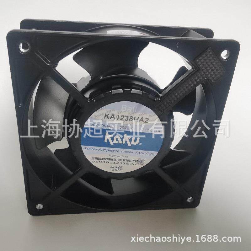 原装KAKU卡固KA1238HA2B Bal双滚珠轴承12038 AC220V防水风扇风机
