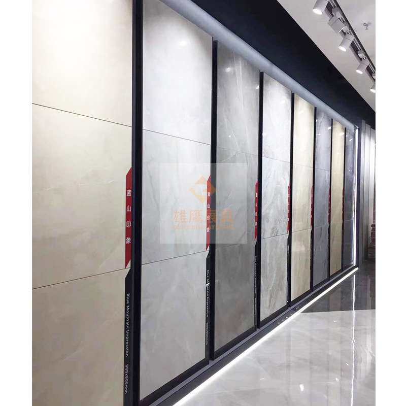 展柜瓷砖展示架锁墙上样展具木地板 展架壁挂式货架免钉收纳