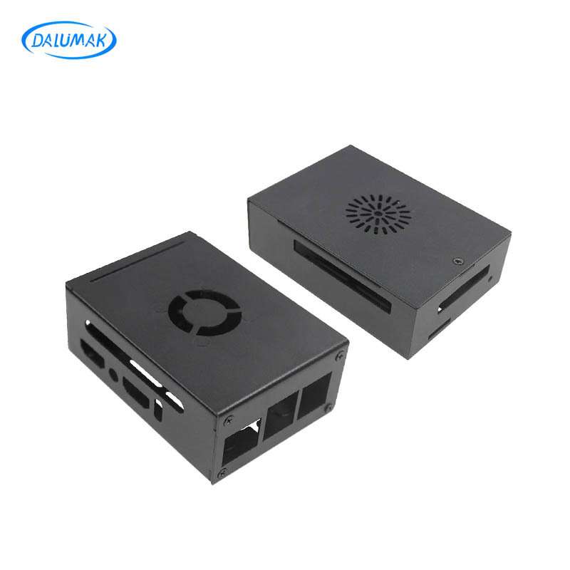 香橙派5 Pro金属散热外壳 Orange Pi 5 Pro/Max风扇散热保护盒子图片