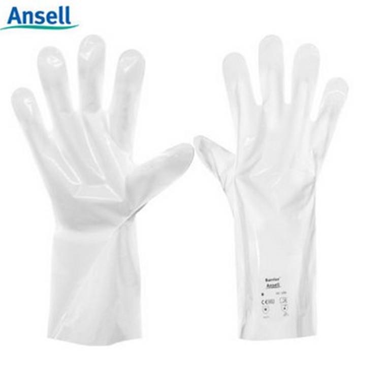 Ansell安思尔2-100复合膜手套 三氯乙烯溶剂防护手套 化工实验室
