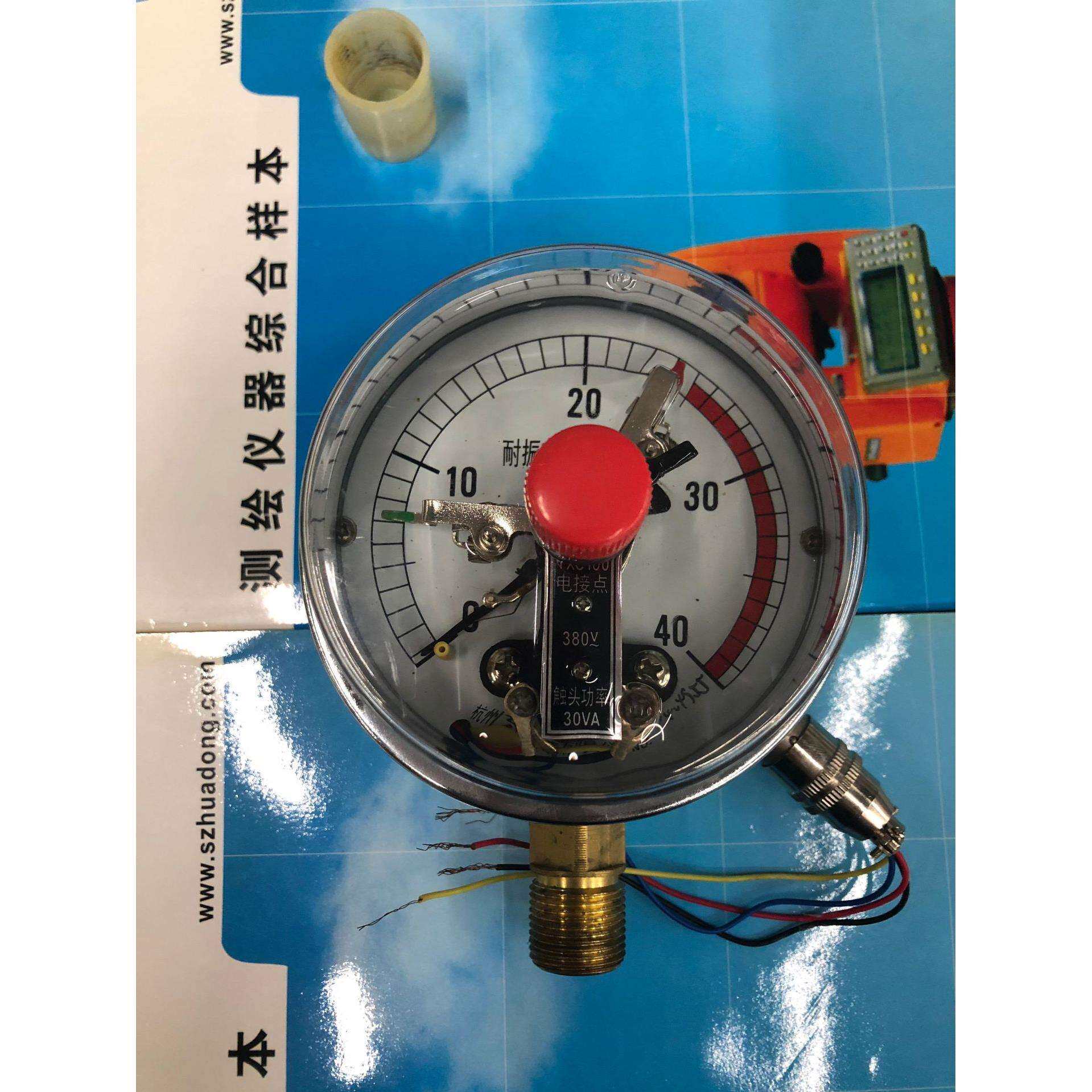 杭州东亚电接点耐震压力表YNX100 2.5 6 10 16 25 40 60 100MPA