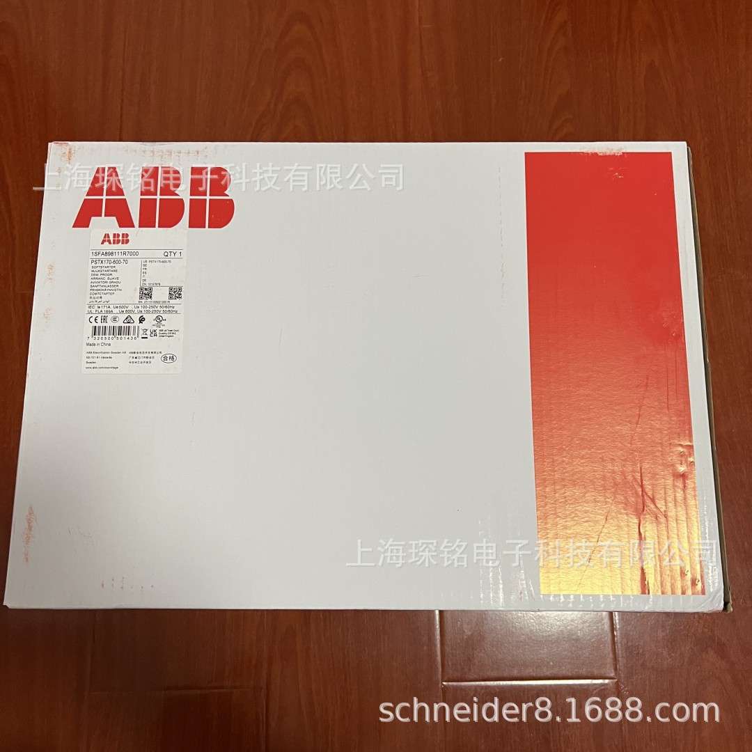 ABB软启动 PSTX30/37/45/60/72/85-600-70全智型自带旁路接触器