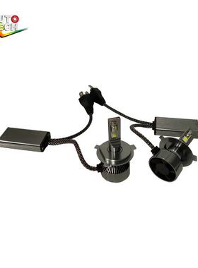 F6汽车大灯H7H1大功率45WH4雾灯H3H11远光灯9005聚光9006汽车灯泡