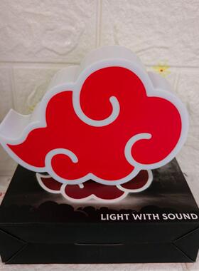 祥云云朵发声小夜灯 LED场景氛围装饰台灯床头灯