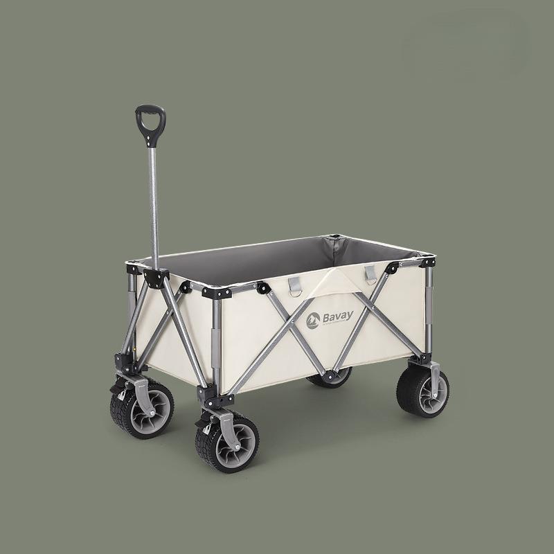 露营车户外折叠营地手推车野营野餐小拖车桌板儿童可躺