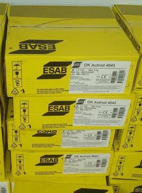 瑞典伊萨OK Autrod 4043/OK Tigrod 4043（ER4043）铝硅焊丝 公斤