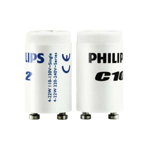 适用荧光灯启动器C10S10/C2S2启辉器日光灯起跳器跳泡110/2