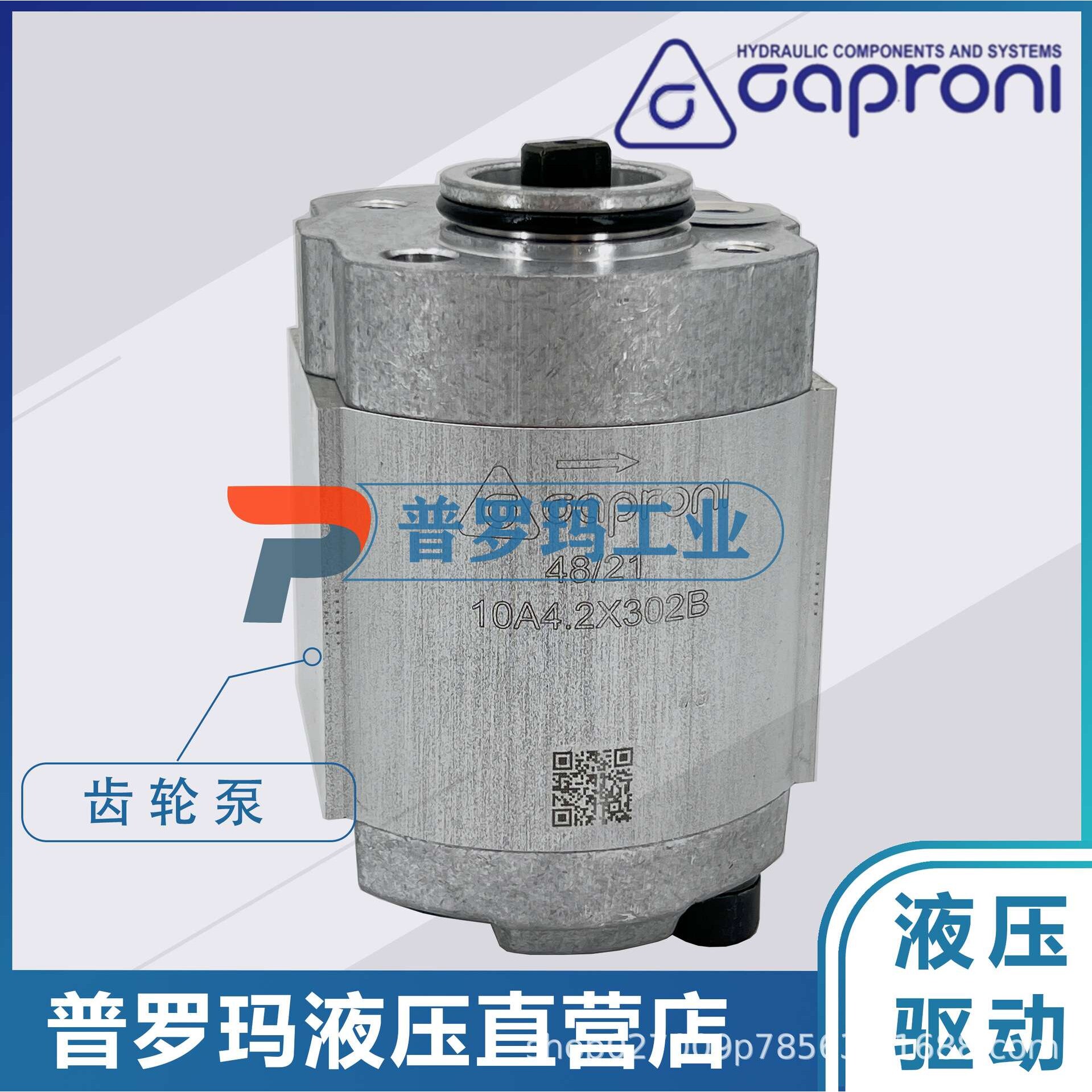 卡普罗尼Caproni齿轮泵 10C2.5×053M 10C2X053M液压油泵