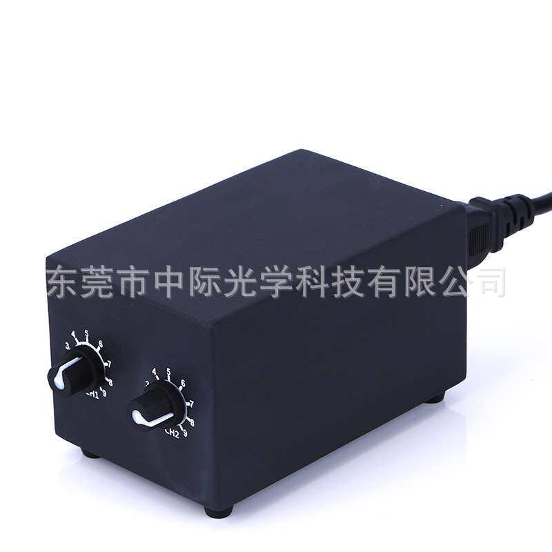 源头厂家供应机器视觉光源电源控制器高均匀环形可调亮度LED聚光