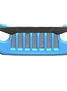 适用吉普牧马人Jeep JL中网饰条 18 19 20年牧马人前脸装饰条改装