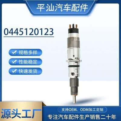 康明斯发动机PC200--8电喷喷油器总成0445120123油嘴总成