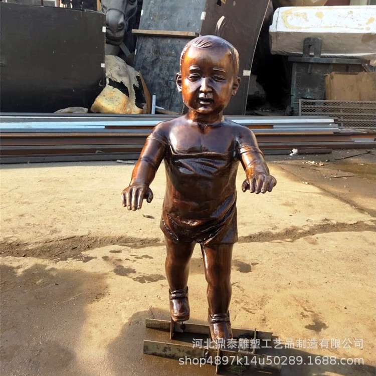 鼎泰雕塑纯铜抽象人物铸造摆件城市公园装饰雕塑工艺品专业