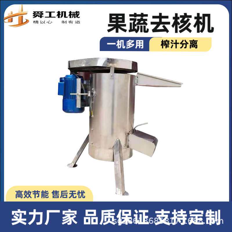 冬枣青梅去核机 不锈钢工业肉核分离机 大型多功能水果去核粉碎机