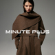 MinutePlus 荡领加长MP58WC05 高定款 长款 毛呢外套女羊毛大衣冬装