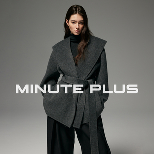 100%美丽诺羊毛短款 Siren塞壬 大衣58WC13 The MinutePlus