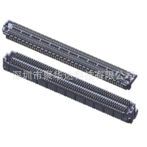 0.635mm 高速板对板连接器 堆叠高度5mm 兼容 samtec ADM6 ADF6