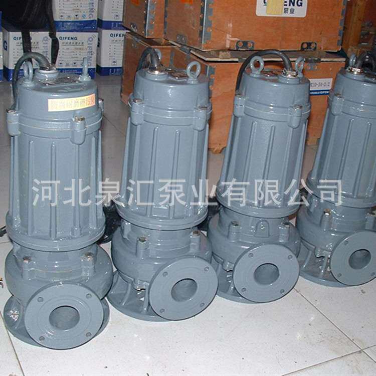 泉汇牌潜污泵 潜污泵型号350WQ1200-18-90杂质泵 质优价廉