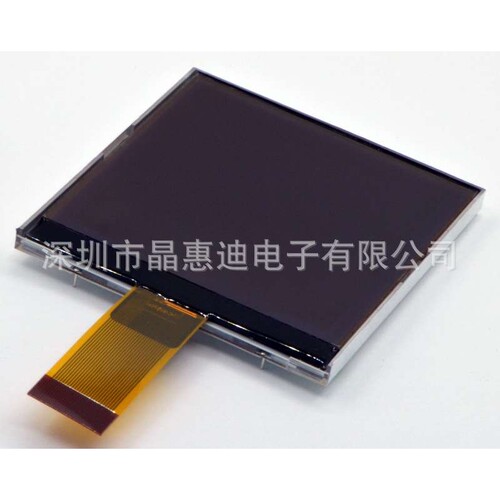 液晶屏/LCD/160160点阵/3.2寸显示屏/黑底白字/UC1698/COG模组