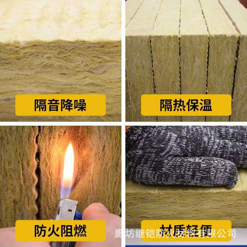 墙体隔音棉酒吧ktv吊顶A级防火吸音板玻璃纤维棉玄武岩棉板降噪