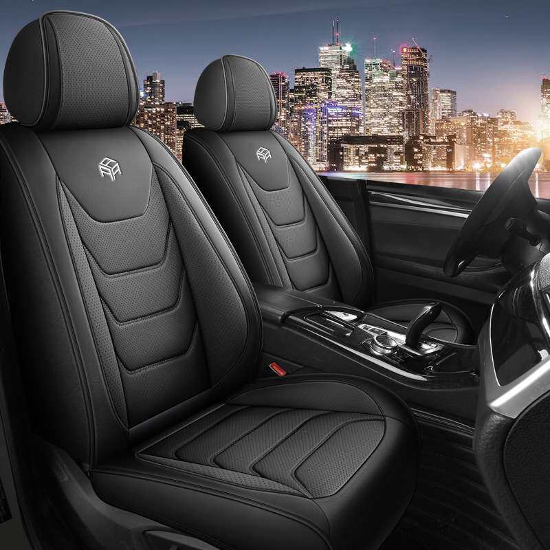 全皮汽车坐垫四季通用跨境ebay亚马逊汽车座套全皮汽车座垫R标