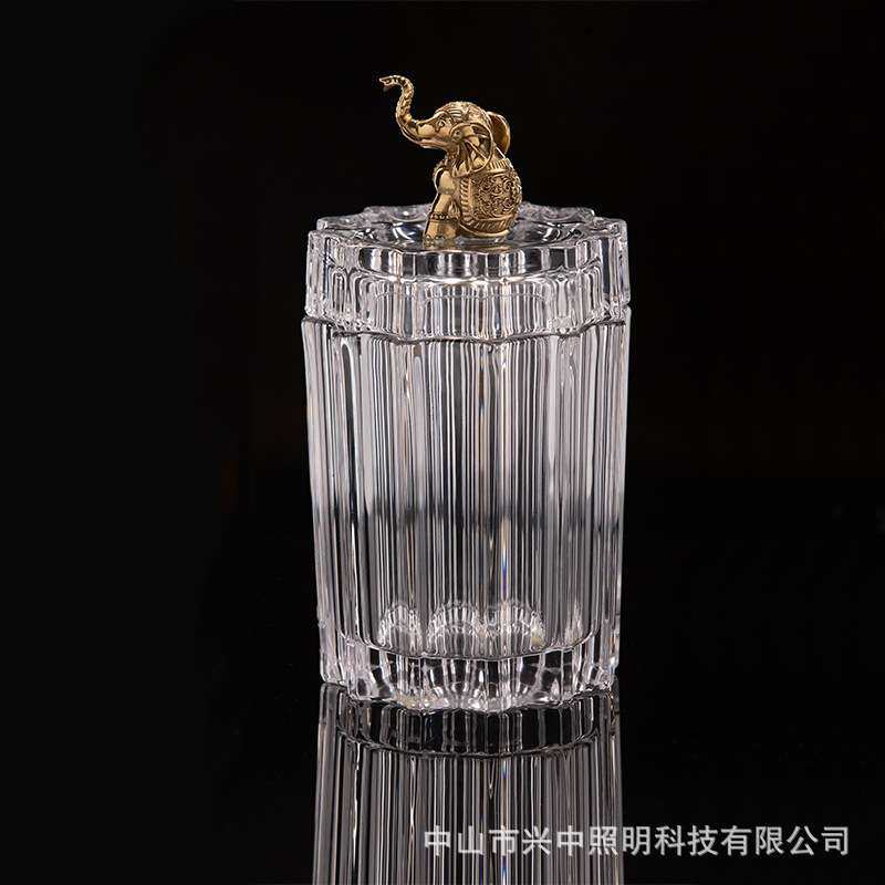 轻奢家居装饰摆件水晶盖盒欧式复古带盒子糖果盒收纳盒桌面摆件,3C数码配件,USB灯,淘宝优惠券,粉丝福利购,淘宝优惠卷