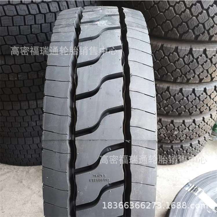 朝阳真空310/80R22.5 280/75R22.5飞机场拖车牵引车耐磨工程轮胎