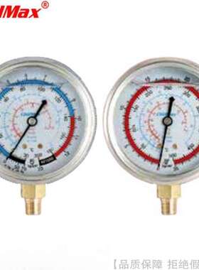 CoolMax/格美R12R22R134冷媒压力表CM-350-G-O CM-500-G-O