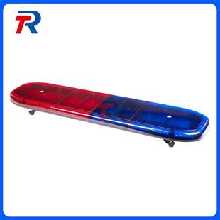 1.3M新款大功率88LED车顶薄款型长排警示灯 高亮度车顶频闪爆闪灯