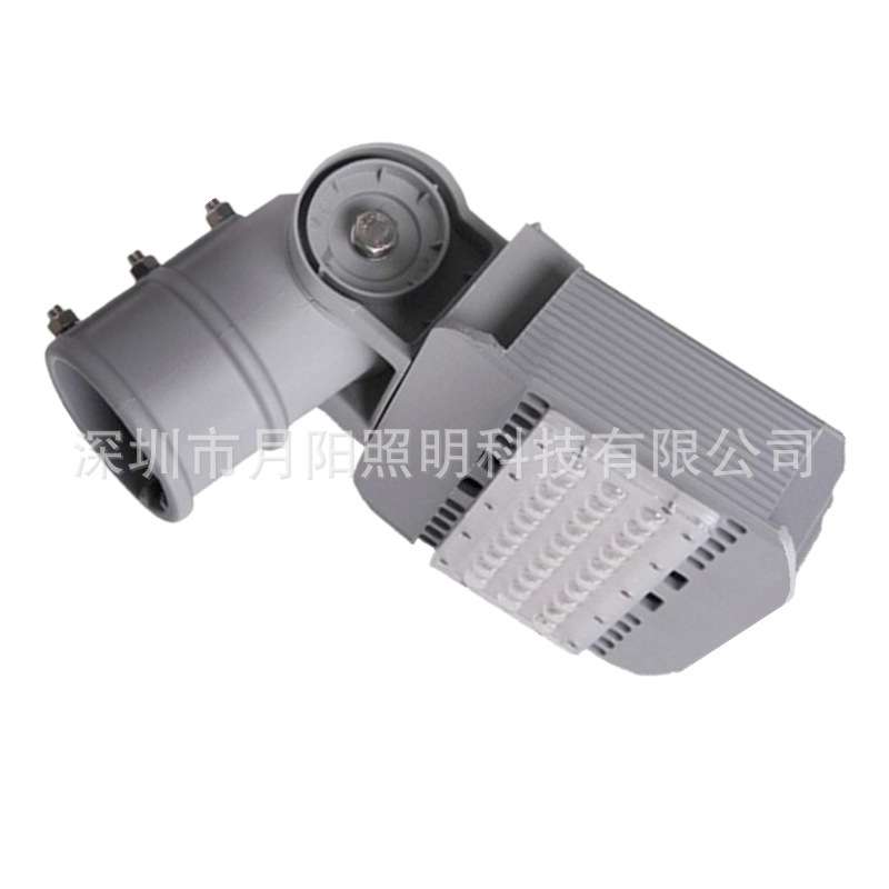 led挑臂路灯灯头 小金豆普瑞芯片50w户外工程路灯具外壳套件