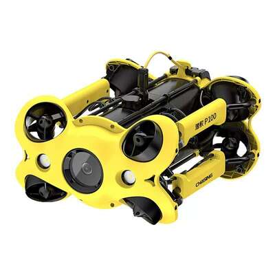Remote controlled unmanned aerial vehicle for water rescue