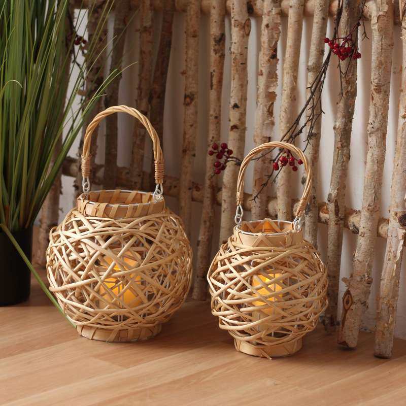 复古手工编织灯笼风灯摆件茶室书屋咖啡厅烛台氛围造景道具装饰品,玩具/童车/益智/积木/模型,遥控车升级件/零配件,淘宝优惠券,粉丝福利购,淘宝优惠卷