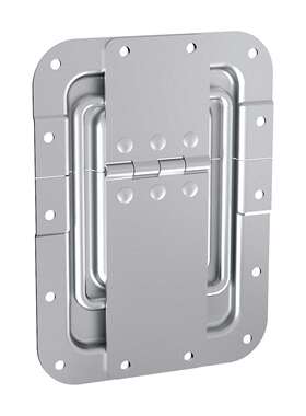 Penn Elcom钢制镀锌大号重型合页铰链背撑航空箱工具箱P2557