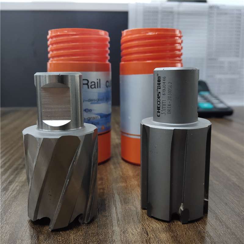 创恒钢轨铁轨钻头19*25mm 钻眼打孔空心钻花 31*25mm钻取芯开孔器