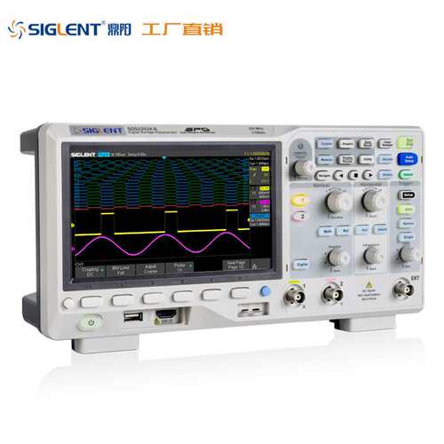 Siglent/鼎阳 宽带100M 采样2G 28M储存 SDS2102X-E 数字示波器
