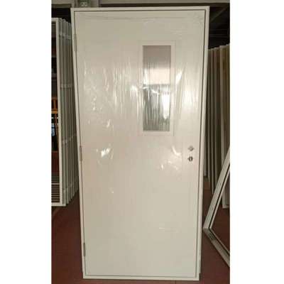 【厂家直销】B款2035*840mm钢制门带玻璃视窗