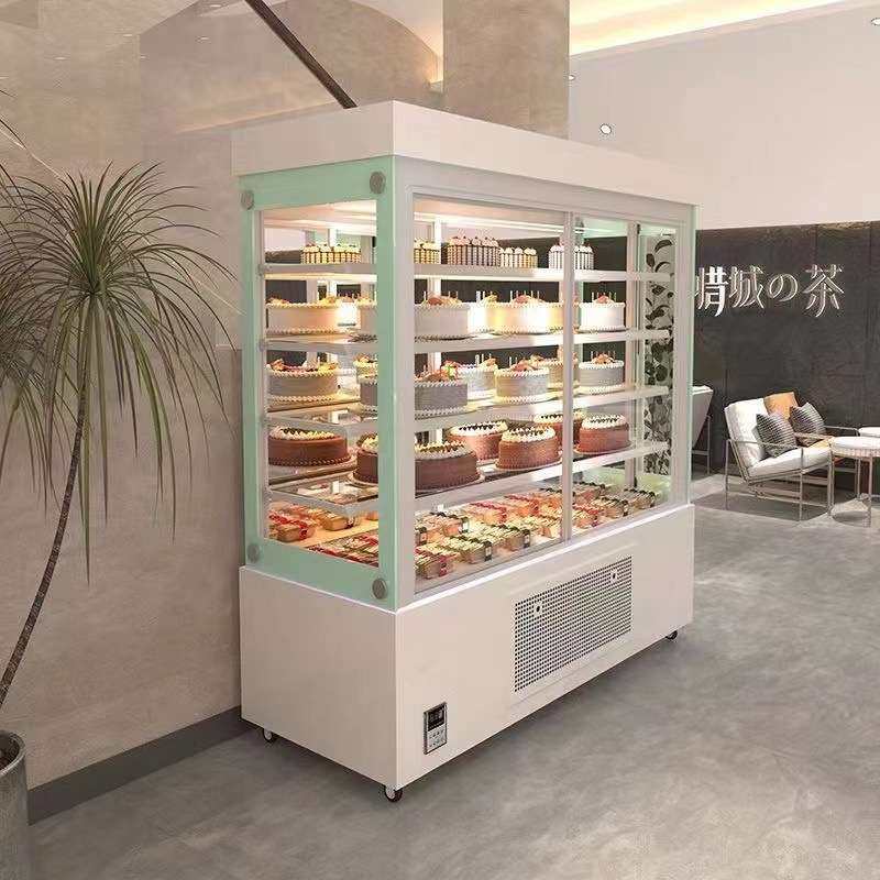 立式蛋糕柜冷藏展示柜蛋糕柜前开门冷藏柜西点水果酸奶风冷保鲜柜