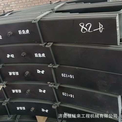 DZ9114520240陕汽重卡德龙 原厂后钢板弹簧总成