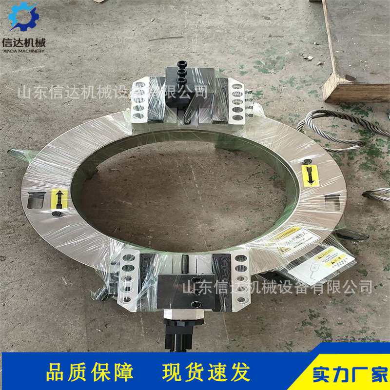 外卡式管子切割坡口机 圆管端口铣边机 便携式电动不锈钢切割机