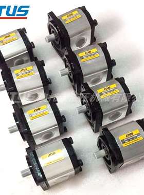 ATUS齿轮泵 高压液压泵 公铁两用车液压加压油泵 电动定量泵azpf